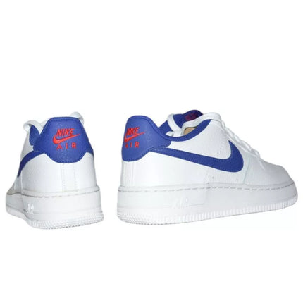 Nike Air Force 1 moteriški batai, balti / tamsiai karališkos mėlynos - CT3839-101