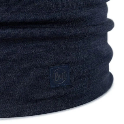 BUFF MERINO HEAVYWEIGHT NECK WARMER SOLID INDIGO bandana