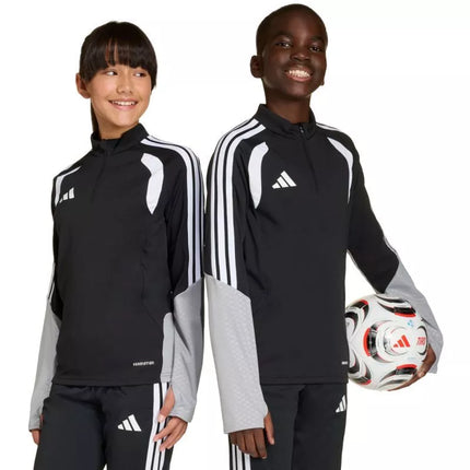 adidas Tiro 26 Konkurencijos treniruočių viršutinė dalis vaikams, juoda ir pilka KA7572