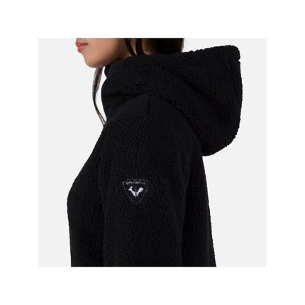 Rossignol W Wispile Fleece Fzh Sweatshirt Black