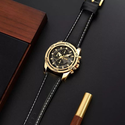 Men's Watch Skmei 9156GDBK + BOX