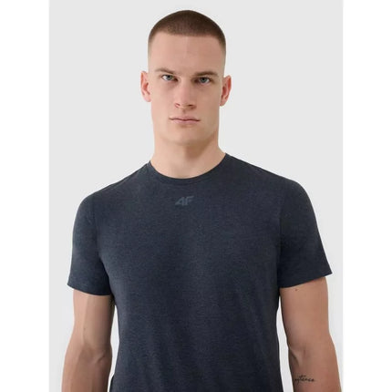 Men's quick-drying training T-shirt 4F 4FWMM00TFTSM1831-22M