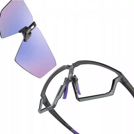 Julbo Edge Glasses - Matte Black/Orange