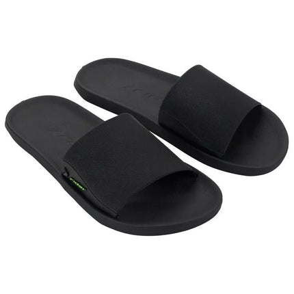 Vyriškos sportinės šlepetės Rider Feel Slide, patogios, juodos spalvos
