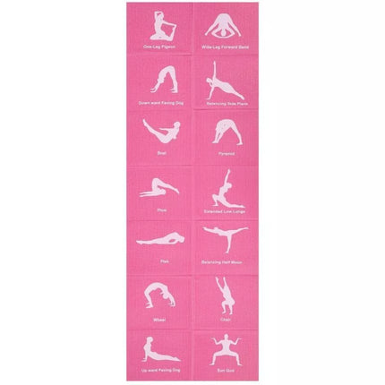Sulankstomas jogos kilimėlis 1700x600x5mm rožinis ENERO FIT