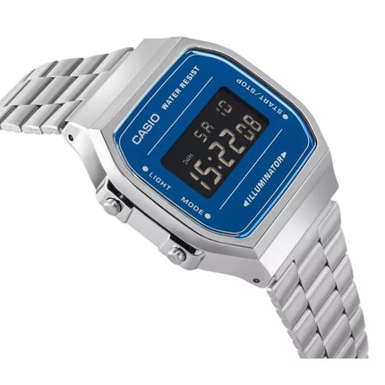 Vyriškas laikrodis CASIO VINTAGE A168WEM-2BEF + Dėžutė