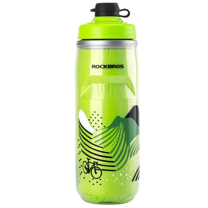 Rockbros termosinė butelis 35210025001 žalias