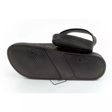 Vyriškos sportinės šlepetės Rider R10 Slide, patogios, juodos