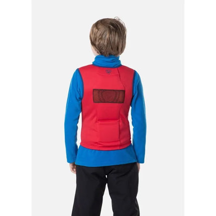 ROSSIGNOL FLEXVENT VEST KIDS RED children's ski protector
