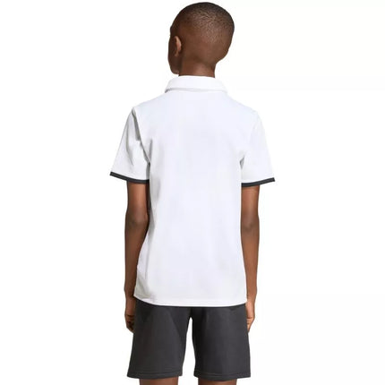 adidas Entrada 26 Polo T-shirt for kids white JZ6624
