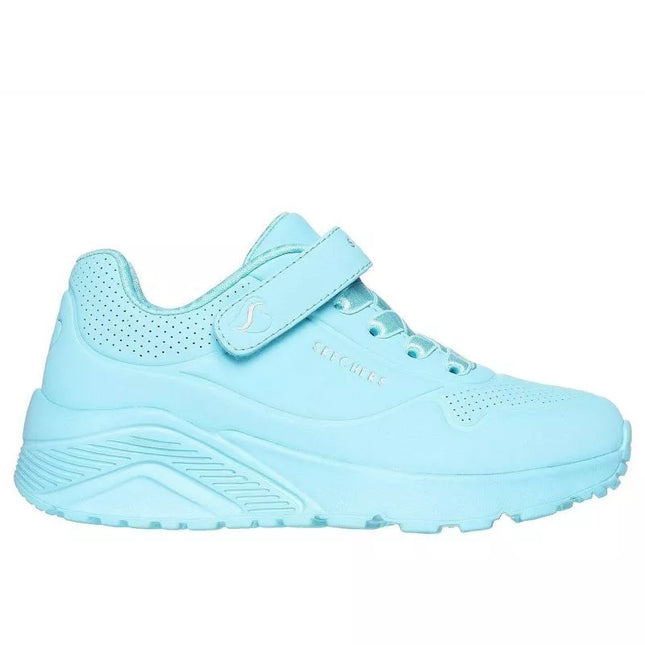 Skechers UNO LITE vaikiški sportbačiai laisvalaikio kedai mėlyni (310451L-TURQ)
