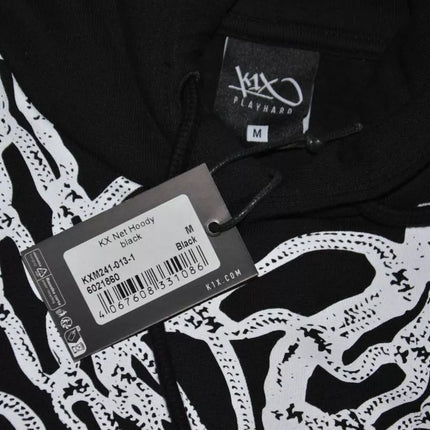 Krepšinio K1X Net Hoody Juodas - KXM241-013-1