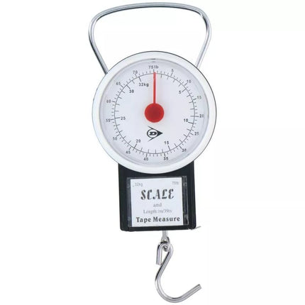 DUNLOP TOURIST SCALE WITH MEASUREMENT MAX 32 KG
