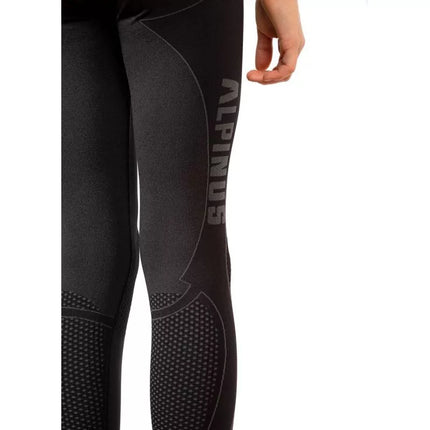 Alpinus Active Set termo apatmenys juodas ir pilkas Jr GT43204