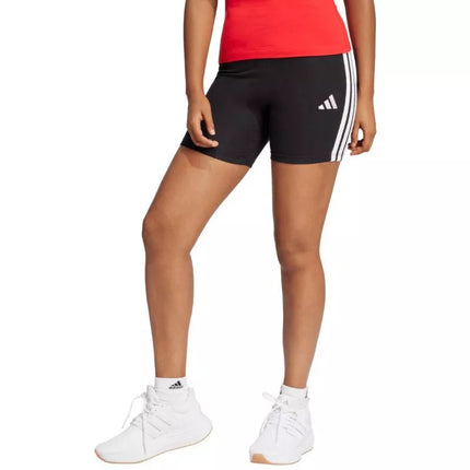 adidas Essentials 3-Stripes aukšto liemens dviratininkų šortai W JE1223