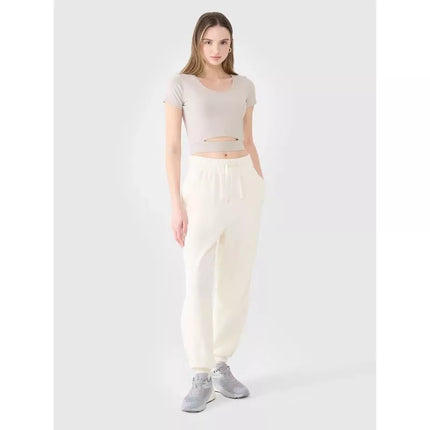 Moteriški vienspalviai crop top marškinėliai 4F 4FRSS25TTSHF2695-83S