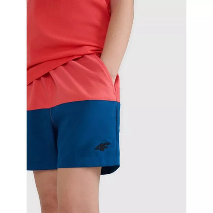 Boys' beach shorts 4F 4FJWSS25UBDSM116-63S