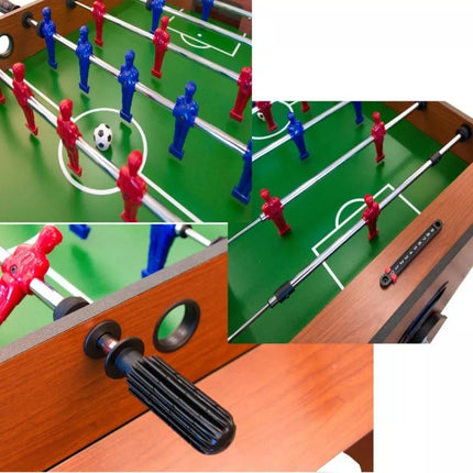 3-in-1 ROTARY GAME TABLE, BILLIARDS, TABLE FOOTBALL, AIR HOOK-UP 121x89x84.5CM