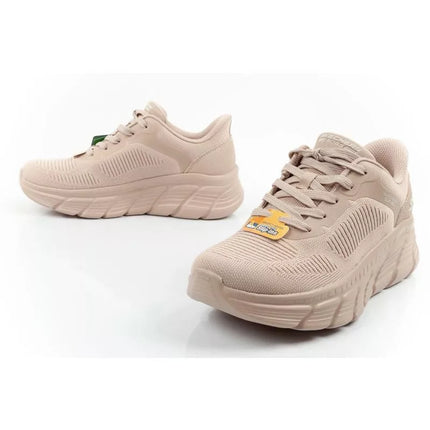 Skechers women's sports shoes Bobs B Flex SLIP-INS beige comfortable