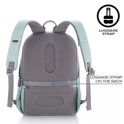 XD DESIGN ANTI-THEFT BACKPACK BOBBY SOFT GREEN P/N: P705.797