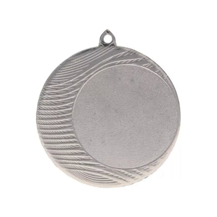 Sidabrinis medalis su vieta 50 mm emblemai - plieninis medalis