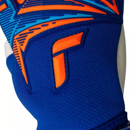 Reusch Attrakt Freegel Advance Goalkeeper Gloves Blue-Orange 5670235 4129