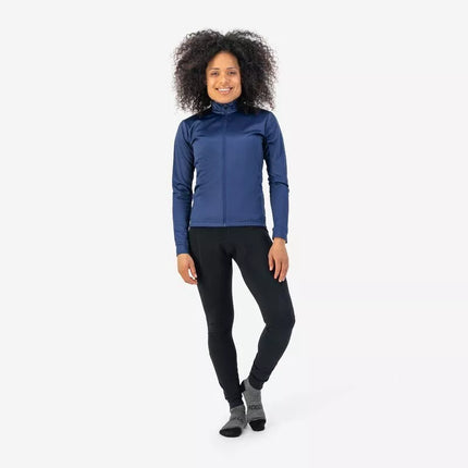 Rogelli women's long-sleeved CORE T-shirt navy blue M