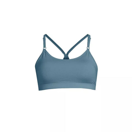 CASALL Strappy Sports Bra Blue