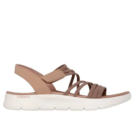 Moterų basutės Skechers GO WALK FLEX SANDAL EMMA 141473 TAN