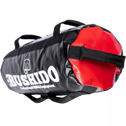 SMĖLIO MAIŠAS BUSHIDO, SMĖLIO KREPŠYS, KRYŽMINĖMS TRENIRUOTĖMS, FITNESAS 35 KG