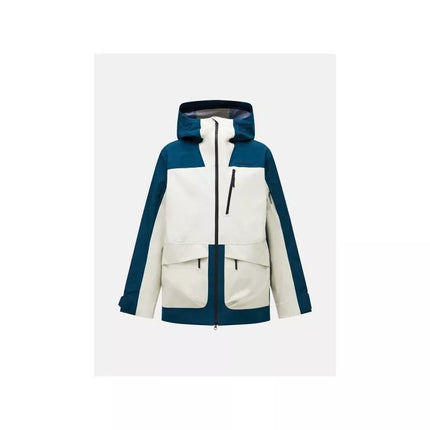 Peak Performance Vertical GORE-TEX 3L striukė – infinity teal/sand fog