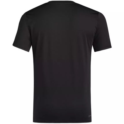 Men's adidas Train Essentials 3-Stripes Training Tee Black IB8150