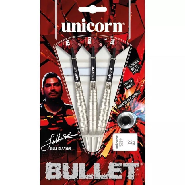 Plieniniai strėlytės "Unicorn Bullet" Nerūdijantis plienas - Jelle Klaasen 20g:27530|22g:27531|24g:27532