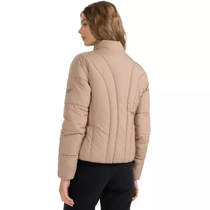 Women's jacket 4F F0705 beige 4FRAW25TDJAF0705 083S