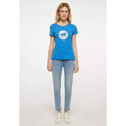 Mustang Alexia C Print marškinėliai W 1013781 5428