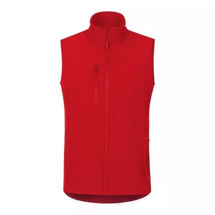 Men's Trail Softshell Vest (Red)
