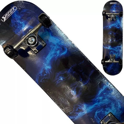 LION BEST SPORTING WOODEN SKATEBOARD