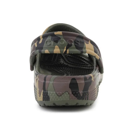 CROCS CLASSIC CAMOUFLAGE CLOG K ARMY GREEN/MULTI 211879-3TC