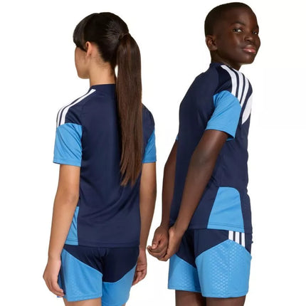 adidas Tiro 26 Competition Training Tamsiai Mėlynų Vaikiški Marškinėliai JM1446