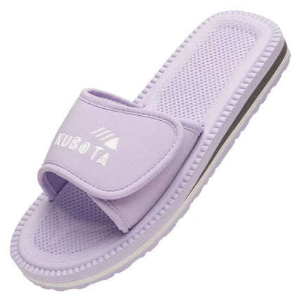 Kubota Klasikinės šlepetės su Velcro pastelės violetinės K25SS-100-001-10-1