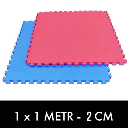 Mankštos kilimėlis su saugos sertifikatu - Dėlionės tipo 1x1m Tatamis 2 cm