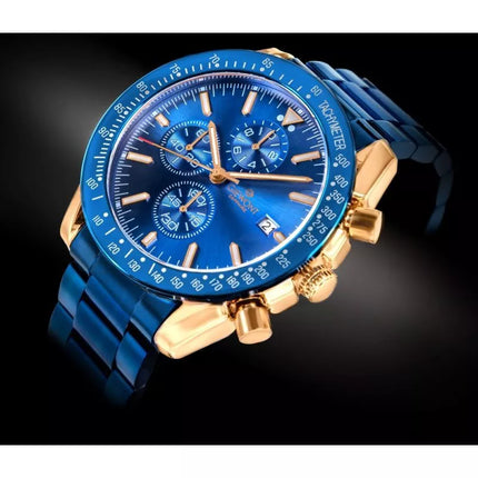 Giewont Chronograph Sapphire Blue Copper Men's Watch GW8720-B5
