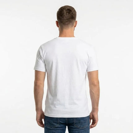 Wood Wood Ace T-shirt White/Green Print - 10135701-2222-18