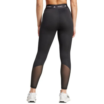 Women's adidas Techfit 3-Stripes 7/8 Leggings Black IT2272