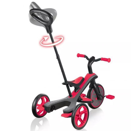Globber Naujas raudonas Explorer Trike 4in1 632-102-2