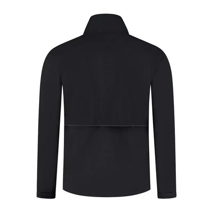 Rogelli ESSENTIAL juoda bėgimo striukė L