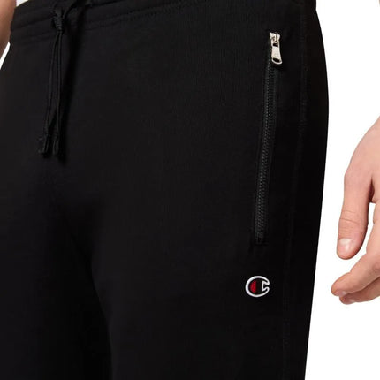 Champion Rib Cuff Pants Black 220807 KK001