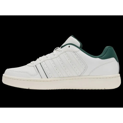K-Swiss laisvalaikio bateliai COURT PALISADES BRIGHT WHITE/POSY GREEN/SNOW WHITE-M (06931-146-M)