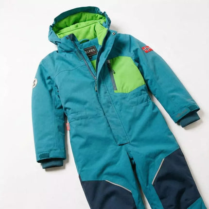 Trollkids Kids Isfjord Snowsuit XT Winter Blue (639-104)