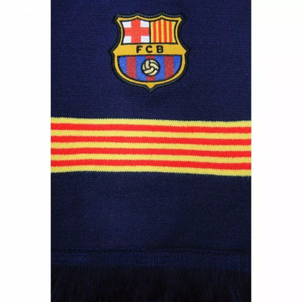 FC Barcelona šalikėlis gerbėjams, dvipusis, dvigubas vertikalus šalikas 5004BUD22